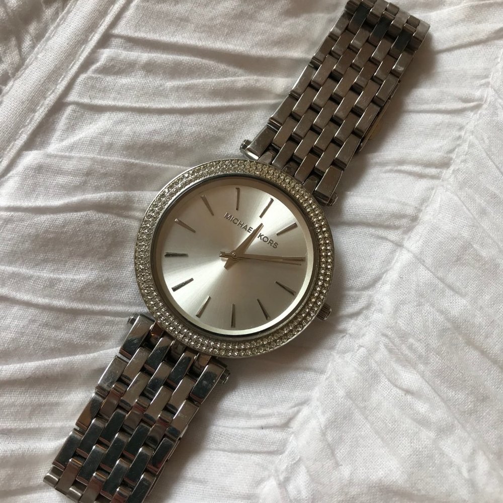 Michael Kors Darci Silver-Tone Watch